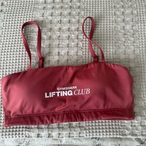Gymshark Burgundy Red Lifting Club Sports Bra